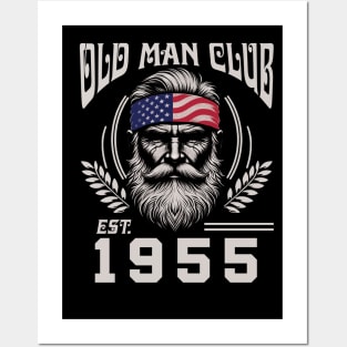 Old Man Club EST 1955 Posters and Art